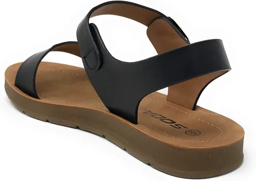 Vista 3 de Soda Sandalias planas con tiras para mujer