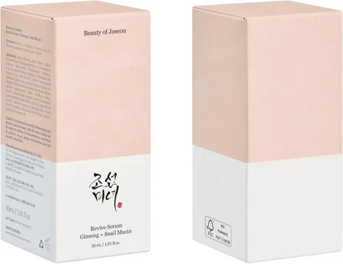 Vista 8 de Beauty of Joseon Revive Suero de Mucina de Caracol Ginseng Hidratante Facial de Péptidos Hidratante para Eliminar Manchas Oscuras y Cicatrices