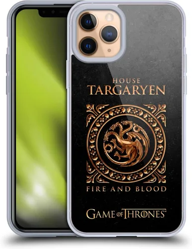 Vista 77 de Producto oficial de HBO Game of Thrones metálico Sigils Soft Gel Case para iPhone de Apple 7 Plus/8 PLUS, Lannister