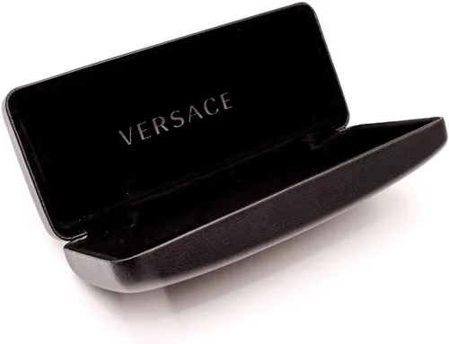 Vista 4 de Versace Estuche para gafas + paquete con kit de gafas de lujo eSHADES, Negro