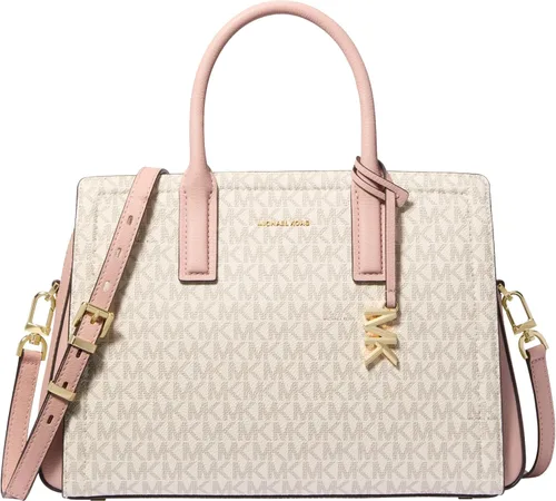 Vista 36 de Michael Kors Bolso Satchel Laila de mujer tamaño mediano
