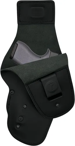 Vista 20 de Urban Carry LockLeather Funda G3 Holster - Diseño híbrido de cuero/polímero para ocultación óptima Disponible en tamaños Cadete, Trooper, Teniente