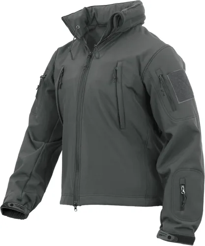 Vista 5 de Rothco Chaqueta con carcasa suave oculta, Gunmetal Grey