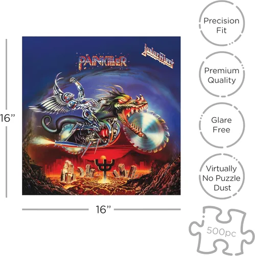 Vista 2 de Judas Priest Painkiller (rompecabezas de 500 piezas)