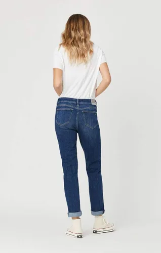 Vista 5 de Mavi Jeans ajustados estilo boyfriend de talle alto Kathleen para mujer