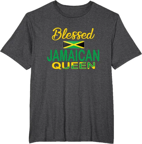 Vista 20 de Blessed Jamaicana Queen Jamaicana para mujer Jamaicana, Negro