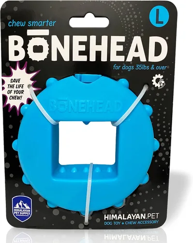Vista 7 de Himalayan Dog Chew Bonehead - Soporte para masticar para perros pequeños, asegura los masticables de yak y palitos de matón, soporte de nailon