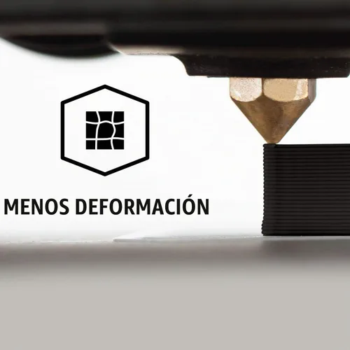 Vista 5 de HATCHBOX Filamento de impresora 3D PLA negro de 1.75mm, carrete de 1 KG (2.2 libras), precisión dimensional +/- 0.03 mm, filamento de impresión 3D
