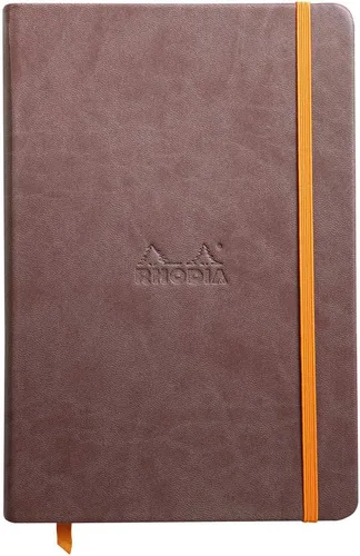 Vista 18 de Rhodia Rhodiarama Cuaderno Web A5, 5.5 in x 8.25 in, Rayado - Anís (118746)