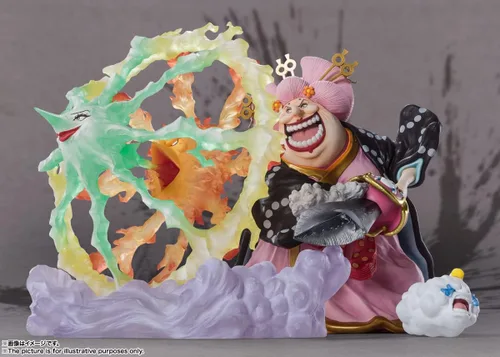 Vista 6 de TAMASHII NATIONS - Una pieza - Charlotte Linlin (Oiran Olin Batalla de Monstruos en Onigashima), Bandai Spirits FiguartsZERO Estatua Coleccionable