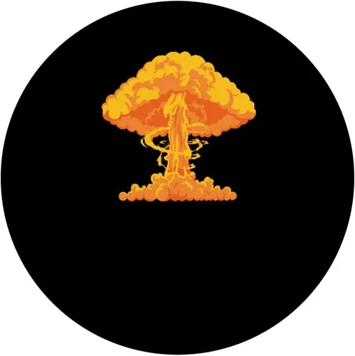 Vista 3 de NUCLEAR BOMB EXPLOSION - War - Army - warfare PopSockets - Soporte para teléfonos y tabletas, Negro