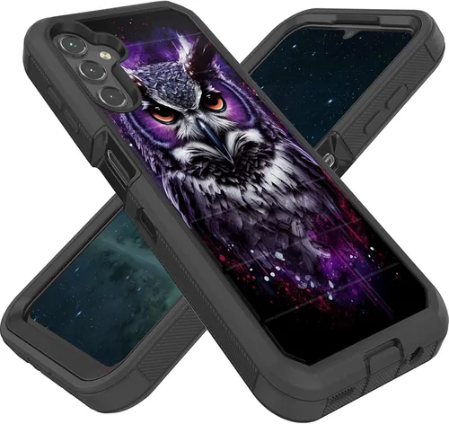 Vista 24 de Diseñada para Galaxy A17 5G de 6.7 pulgadas, resistente, resistente y duradera, a prueba de golpes, híbrida de doble capa, funda protectora de doble