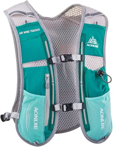 Vista 15 de AONIJIE Hydration Vest Pack Backpack 5L 5.5L Marathoner Running Vest Race Hydration for Women and Men Trail Run Hiking Jogging