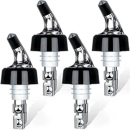 Vista 10 de SuproBarware Vertedor automático de botellas medido – Quick Shot Spirit Measure Pourer Bebidas Vino Cóctel Dispensador de Herramientas de Bar