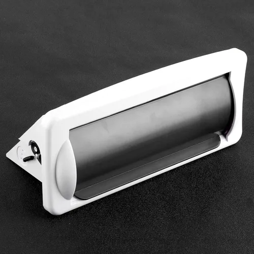 Vista 5 de Marine Boat Single DIN DVD Radio Cover Splash Guard Flush Mount cubierta de radio marina cubierta empotrada
