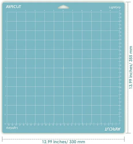 Vista 7 de AIRCUT Alfombrilla de corte con agarre ligero para Cricut Maker 3/Maker 4/Maker/Explore 3/4/Air 2/Air/One (12 x 12 pulgadas, 3 alfombrillas)