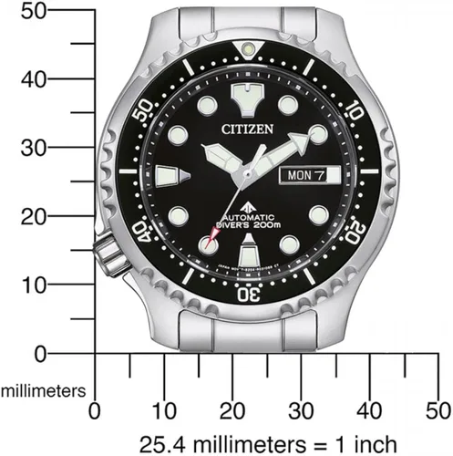 Vista 4 de Citizen Reloj automático analógico para hombre Promaster Marine