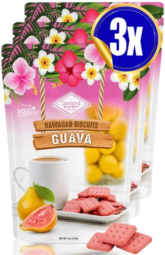 Vista 6 de Diamond Bakery Galletas hawaianas de guayaba