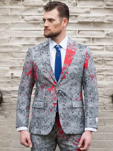 Vista 6 de OppoSuits - Disfraz de calavera para hombre
