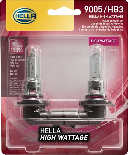 Vista 12 de HELLA 9005 2.0TB Kit de bombillas de alto rendimiento Twin Blister, 12 V, 65 W, paquete de 2