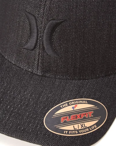Vista 2 de Hurley Gorra de béisbol Icon Textures Flexfit para hombre
