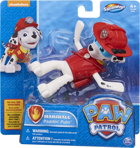 Vista 4 de Paw Patrol SwimWays Paddlin' Pups, Marshall