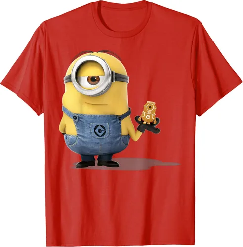 Vista 85 de Camiseta Despicable Me Minions Holding A Ginger Bread Minion Retrato Pequeña