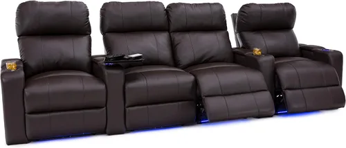 Vista 11 de Seatcraft Julius - Asiento de cine en casa (2 unidades), color negro