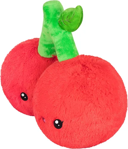 Vista 2 de Squishable - Cerezas - Colección de comida cómoda - 20 pulgadas - Peluche coleccionable de peluche