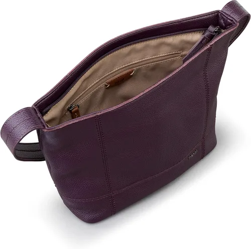 Vista 3 de The Sak De Young Hobo Bag en cuero berenjena Berenjena