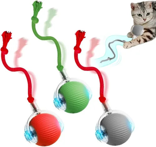 Vista 12 de Yilia Juguetes interactivos para gatos de interior, juguetes para gatitos actualizados 2026 para aliviar el aburrimiento de los gatos