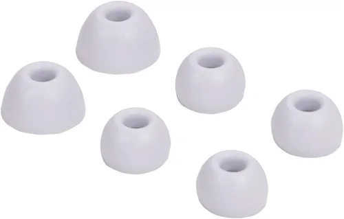 Vista 6 de Juego de auriculares de silicona de repuesto para auriculares Beats Studio Buds inalámbricos, 3 pares (negro)