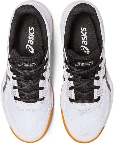 Vista 6 de ASICS Upcourt 5 GS - Tenis deportivos para niños pequeños y grandes, parte superior textil con cierre de cordones y diseño llamativo