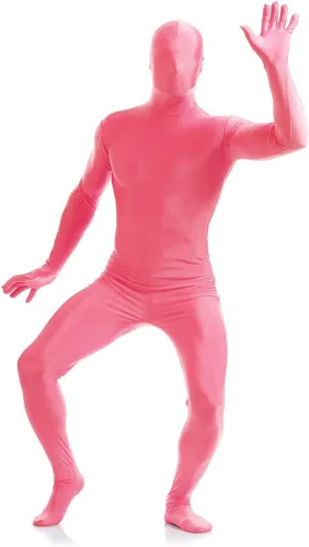 Vista 35 de Aniler Traje de Cuerpo Completo Zentai de Elastano para Hombres y Mujeres Disfraz Body Azul bebé