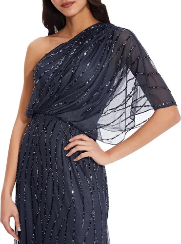 Vista 3 de Adrianna Papell Women's Long Beaded Dress