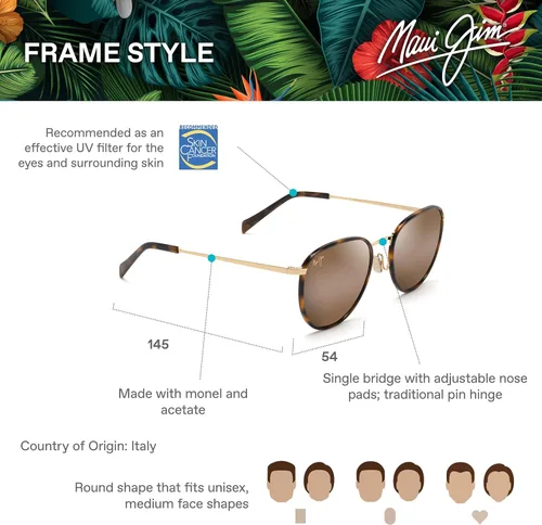 Vista 6 de Maui Jim Gafas de sol deportivas Noni para mujer