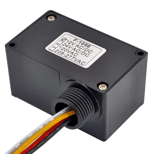 Vista 7 de Módulo de relé de potencia SPDT de 10 A, carcasa de plástico y precableado (AC/DC 12 V)