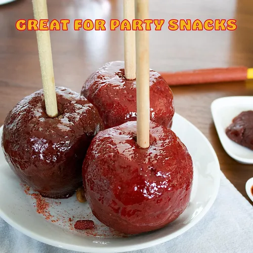 Vista 5 de Zumba Pica Forritos Cubre Manzanas (Chamoy) 5 piezas