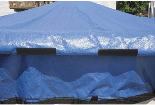 Vista 8 de Clips y bolsas para cubierta de invierno para piscina, clips de protección contra viento de 5 pulgadas que fijan la cubierta de invierno al riel