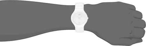 Vista 2 de Rado R27695722 True Jubile Reloj de pulsera de cerámica blanca para hombre