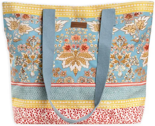 Vista 55 de Maison d' Hermine - Bolsa de lona de algodón reutilizable para mujeres, con asa para el hombro, bolsas a granel para compras y viajes