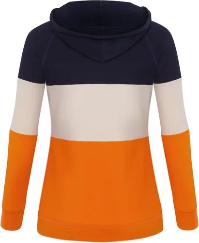 Vista 2 de Hibelle - Sudadera con capucha para mujer con forro polar y bolsillos