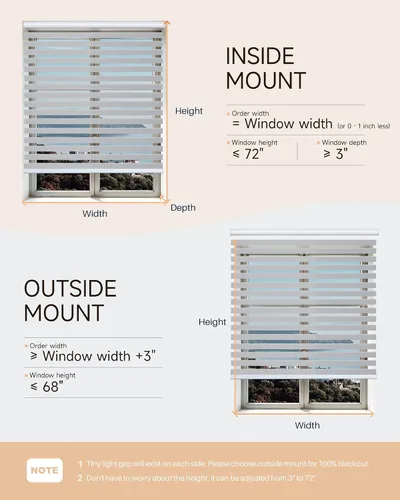 Vista 11 de Persianas motorizadas de cebra para ventanas, persianas inteligentes con control remoto, filtrado de luz, compatibles con Alexa Google Home