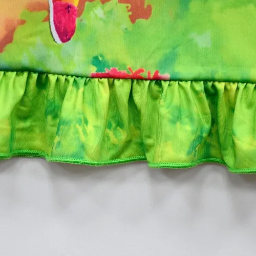 Vista 3 de Vowdicua Disfraz de Isabella para niñas, vestido de cuello redondo Mirabel