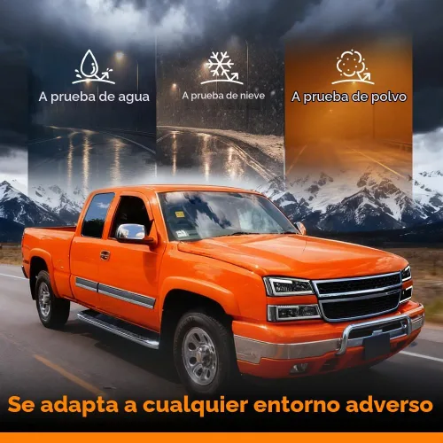 Vista 5 de G-PLUS Conjunto de faros LED, compatibles con Chevy Avalanche Silverado 1500 2500 3500 y HD 2003, 2004, 2005, 2006, faros delanteros