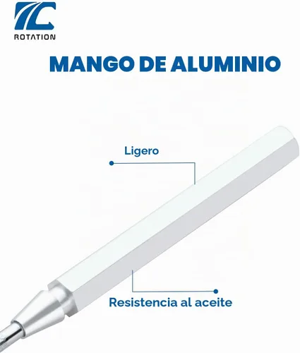 Vista 4 de ROTATION Juego de ganchos y púas de precisión de 4 piezas para automoción Mango de aluminio