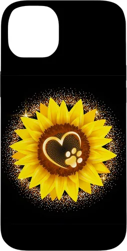 Vista 15 de Sunflower Paw Cat Dog Heart Case for iPhone 16