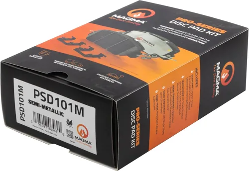 Vista 4 de MAGMA Pro-Series PSD101M Pastillas de freno semimetálicas, delanteras
