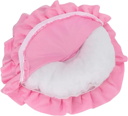 Vista 7 de Dioche Cojín de soporte para el cuello en forma de U suave para sala de spa, mesa de masaje, cama, almohada para la cara, cojín de cuello
