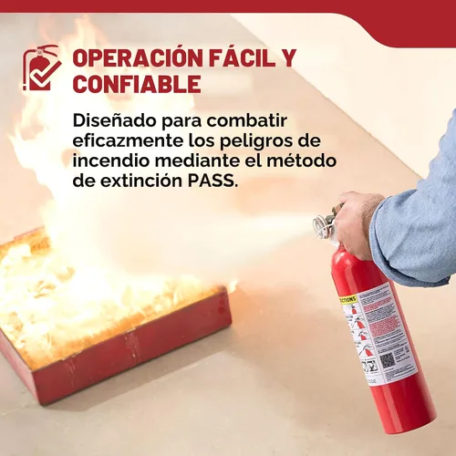 Vista 7 de Kidde, FA110G, Extintor multiusos para casa, oficina, dormitorio, residencial, 1A10BC Extintor multiusos residencial para pequeños incendios